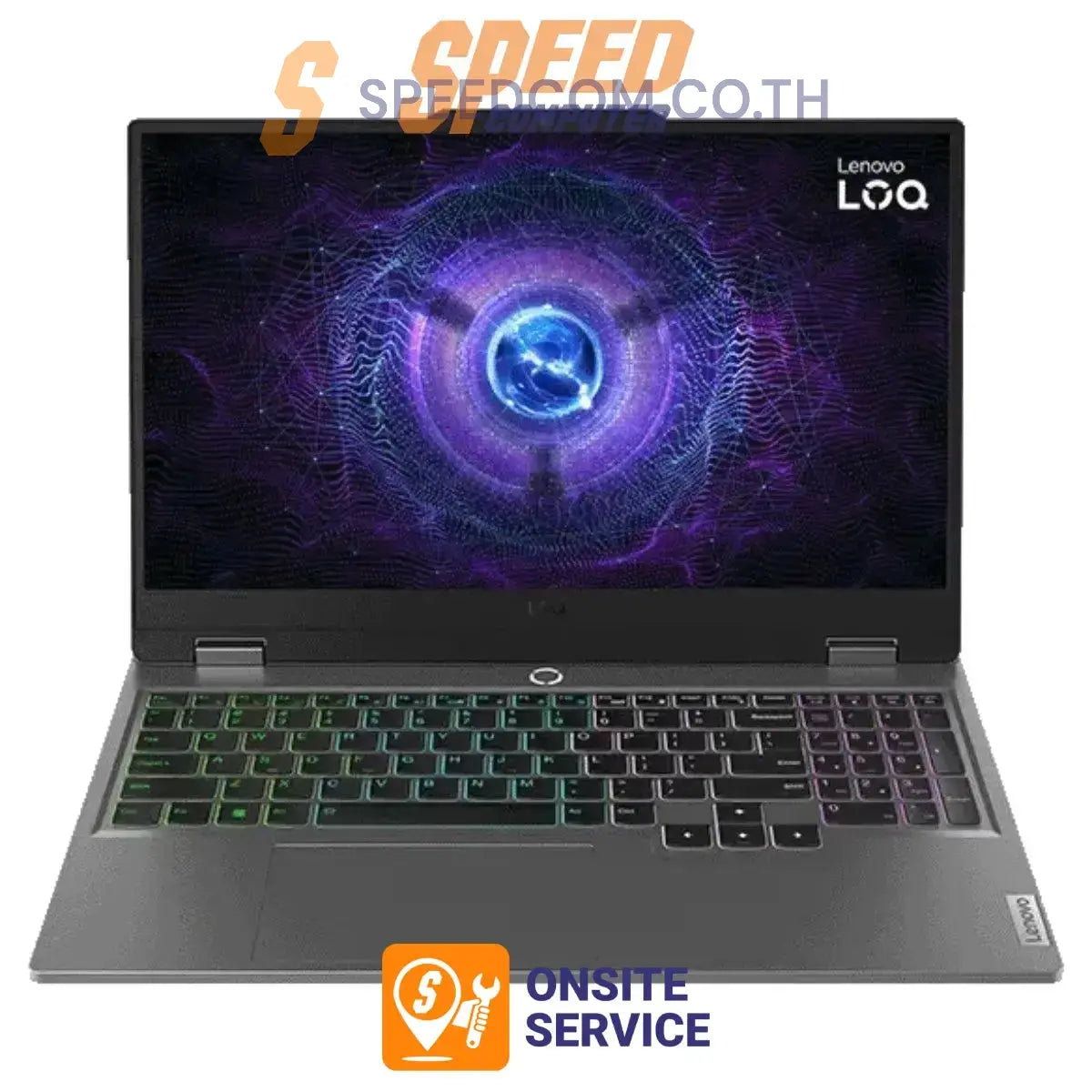 โน๊ตบุ๊ค Lenovo LOQ 15IRX9-83DV00LETA i5 Gen13 สีเทา (Luna Grey)SpeedCom