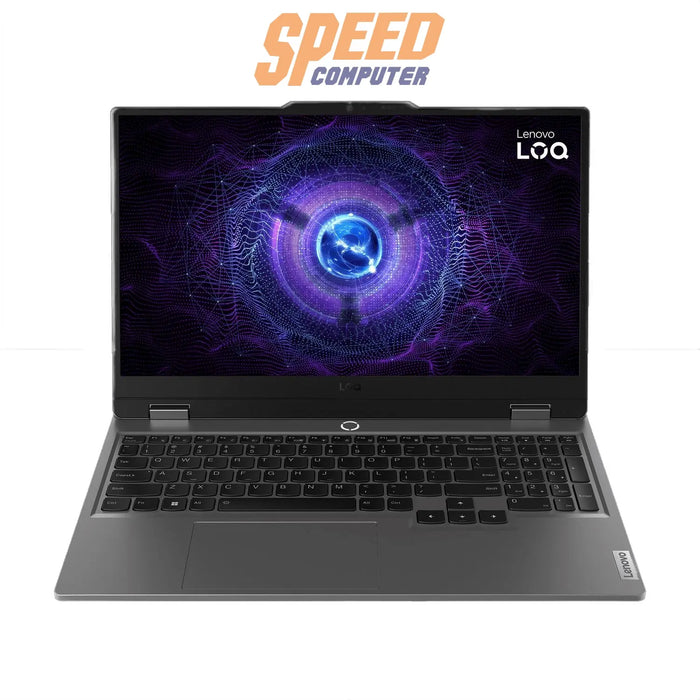 โน๊ตบุ๊ค Lenovo LOQ 15IRX9-83DV00LFTA i7 Gen13 สีเทา (Luna Grey) - SpeedCom