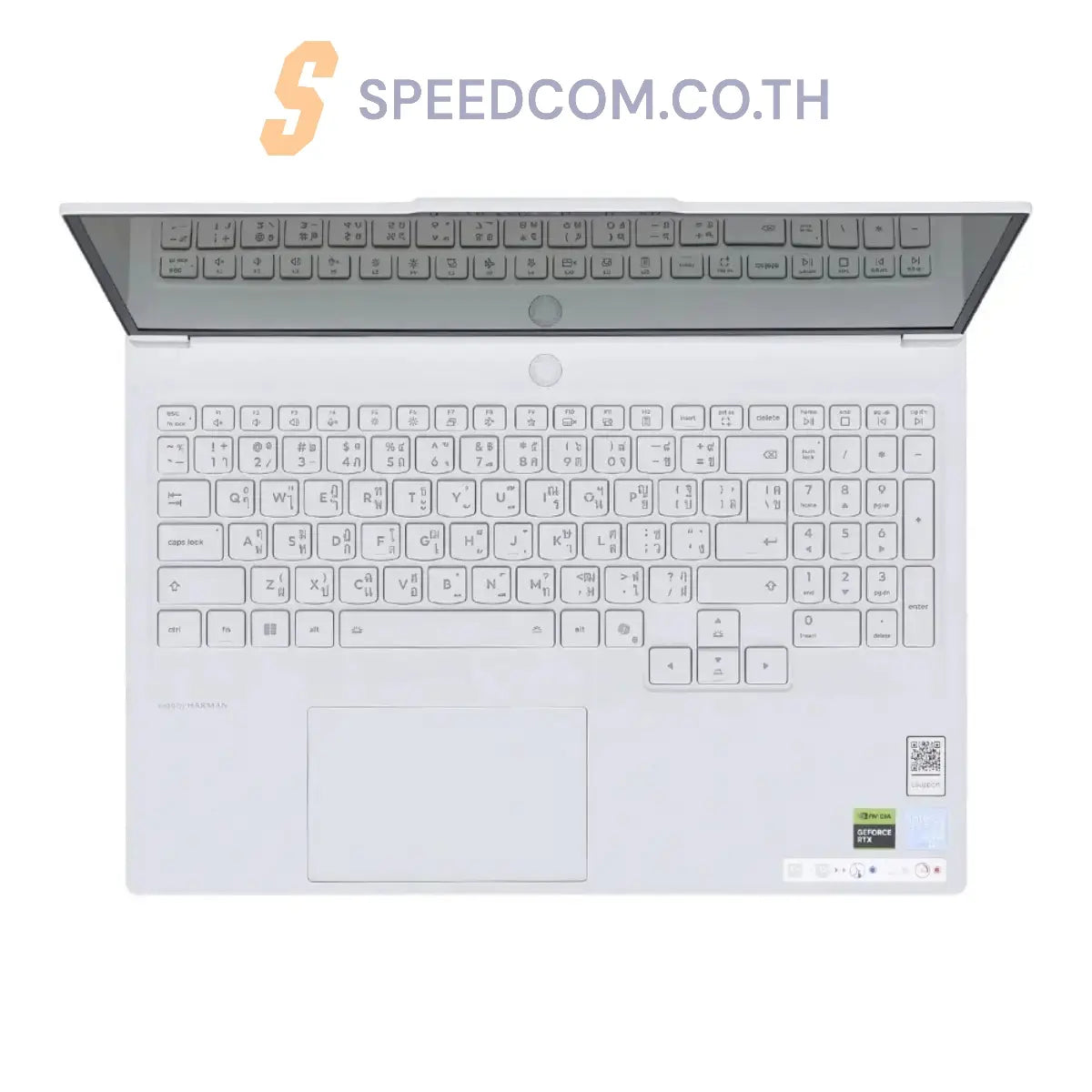 โน๊ตบุ๊ค Lenovo Legion 7 16IAX10H-83KY001TTA Core Ultra 9 สีขาว (Glacier White) - SpeedCom