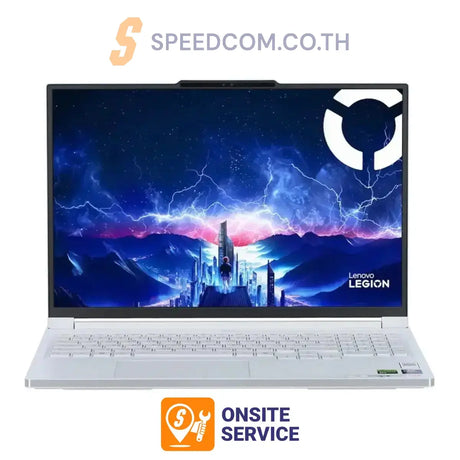 โน๊ตบุ๊ค Lenovo Legion 7 16IAX10H-83KY001TTA Core Ultra 9 สีขาว (Glacier White)SpeedCom