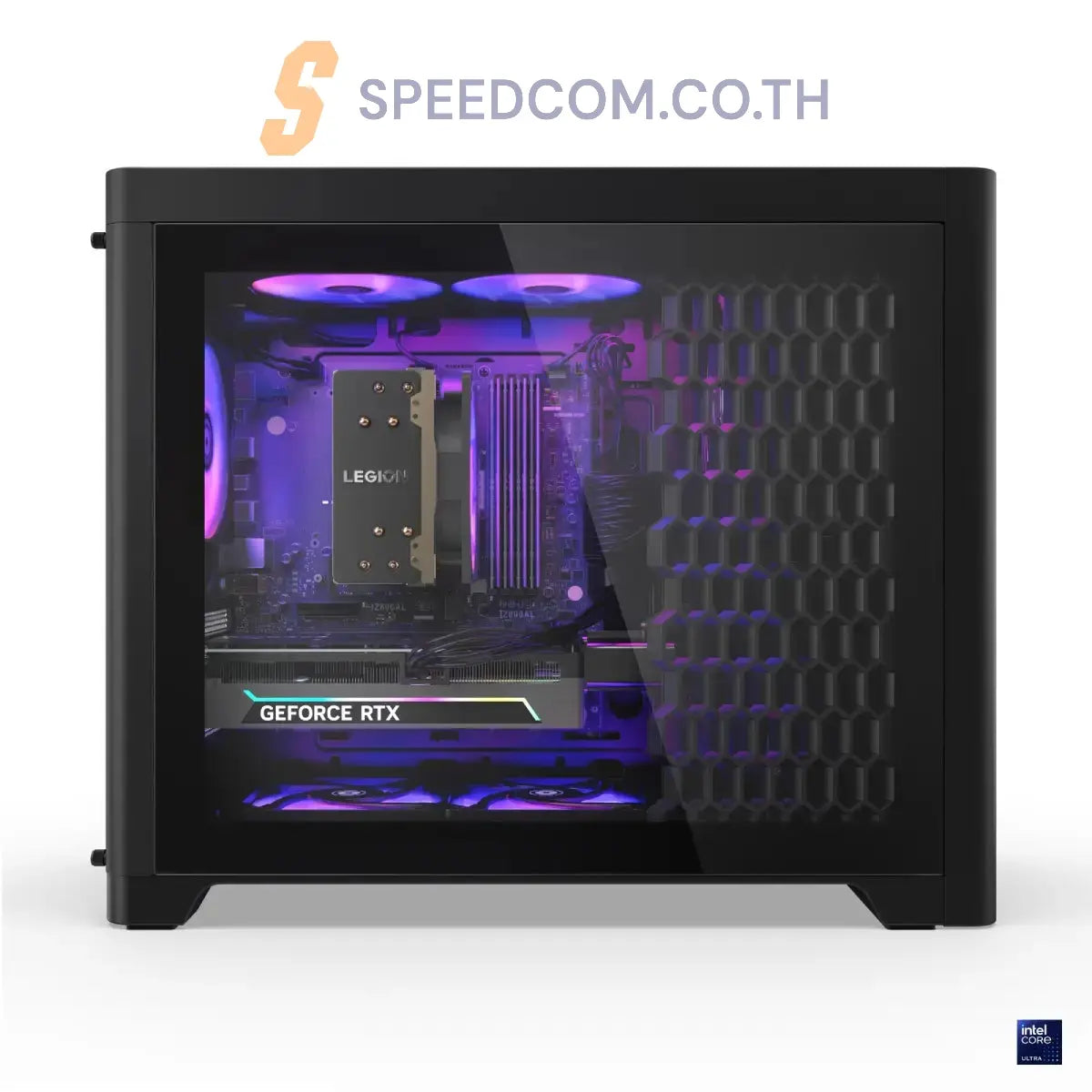 คอมพิวเตอร์ตั้งโต๊ะ Lenovo Legion T5 30IAS10-90YA0005TL Ultra 5 สีดำ (Eclipse Black) - SpeedCom