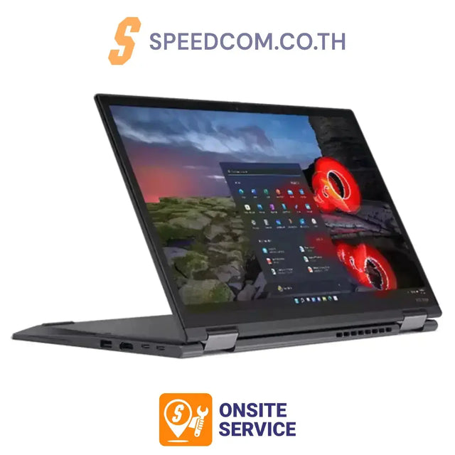 โน๊ตบุ๊ค Lenovo ThinkPad X13 G2 Yoga 20W9S3DX00 i7-1165G7 สีดำSpeedCom