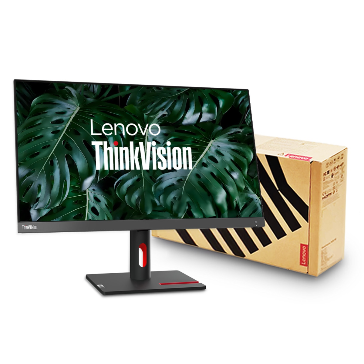 คอมพิวเตอร์ตั้งโต๊ะ Lenovo ThinkStation P3 Ultra (30HBS75400) i7 สีดำ + จอมอนิเตอร์ Lenovo Thinkvision S24i-30SpeedCom