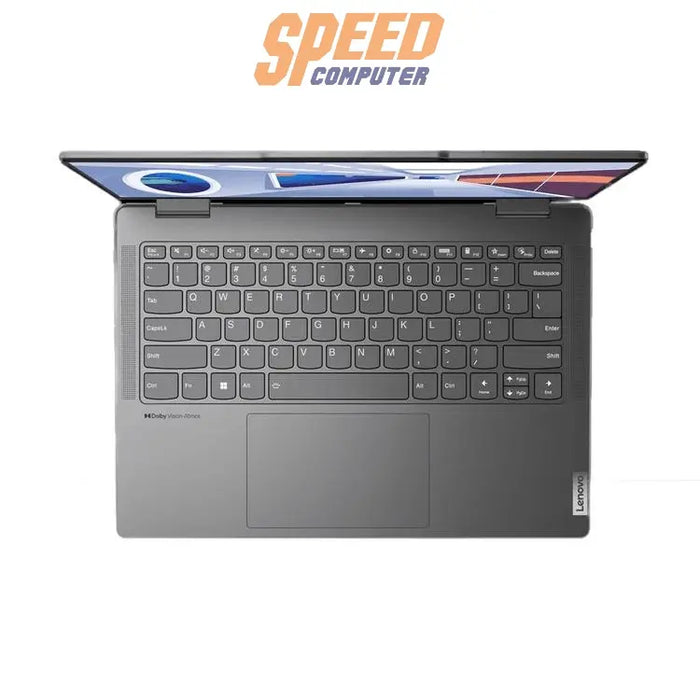 โน๊ตบุ๊ค Lenovo Yoga 7 14IRL8-82YL003STA i7 Gen13 สีเทา (Storm Grey) - SpeedCom