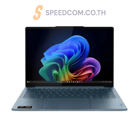 โน๊ตบุ๊ค Lenovo Yoga Slim 7 14AKP10-83JY007KTA Ryzen AI 7 สีฟ้า (Tidal Tealz) - SpeedCom