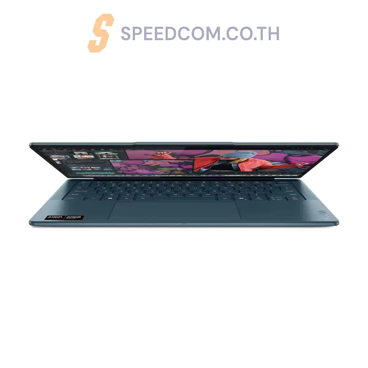 โน๊ตบุ๊ค Lenovo Yoga Slim 7 14AKP10-83JY007KTA Ryzen AI 7 สีฟ้า (Tidal Tealz) - SpeedCom