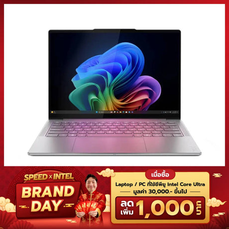 โน๊ตบุ๊ค Lenovo Yoga Slim 7 14ILL10 83JX001FTA Ultra 5 สีเทา (Luna Grey)SpeedCom