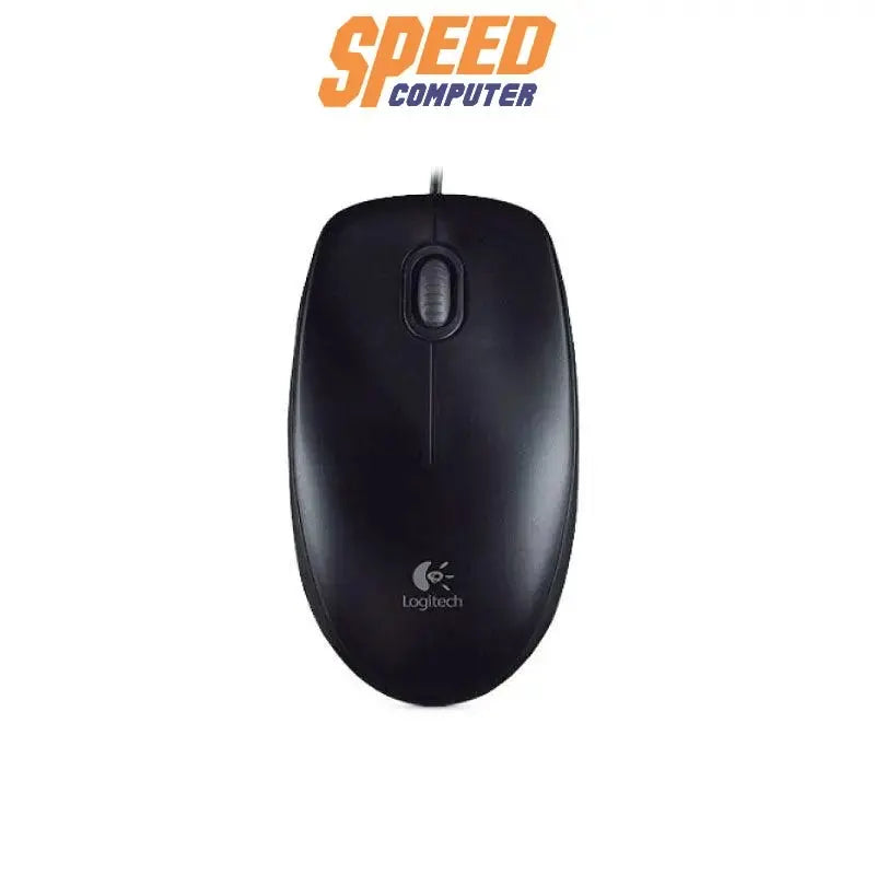 เมาส์ Logitech B100 สีดำ - SpeedCom