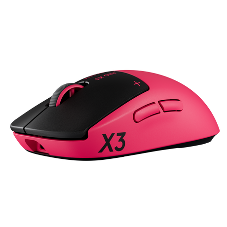 เมาส์ไร้สาย Logitech G PRO X3 SUPERSTRIKE Wireless Gaming Mouse สีชมพู - SpeedCom