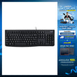 คีย์บอร์ด Logitech K120 สีดำSpeedCom