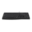 คีย์บอร์ด Logitech K120 สีดำ