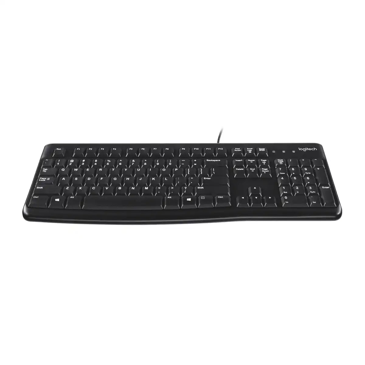 คีย์บอร์ด Logitech K120 สีดำ