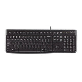 คีย์บอร์ด Logitech K120 สีดำ