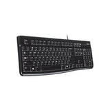 คีย์บอร์ด Logitech K120 สีดำ