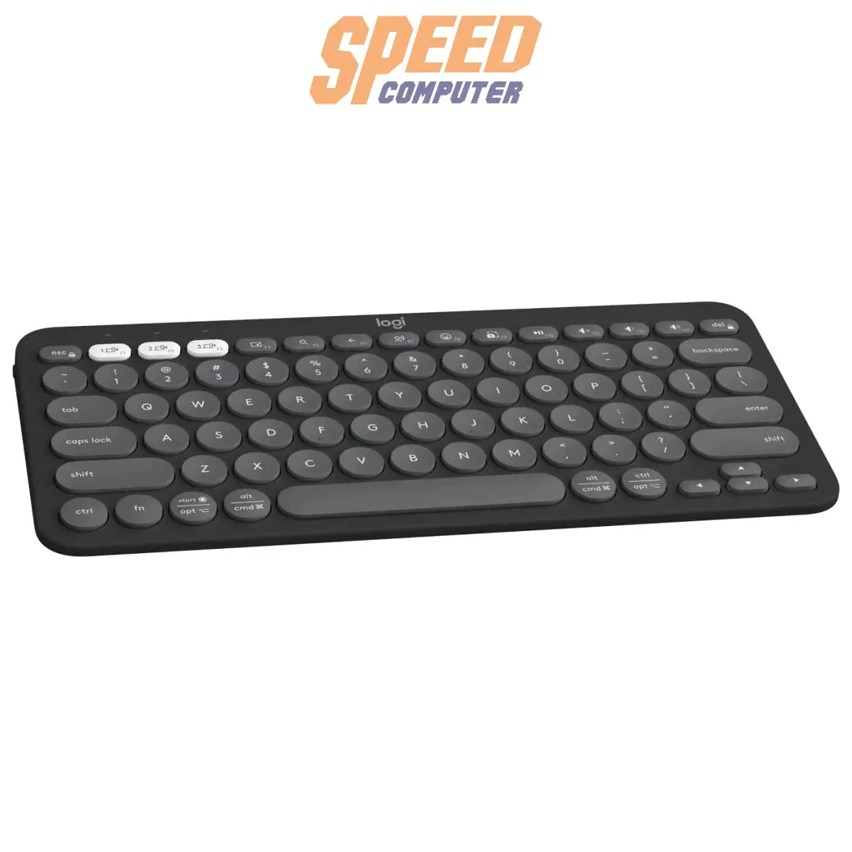 คีย์บอร์ด Logitech K380S Bluetooth Pebble Keys 2SpeedCom