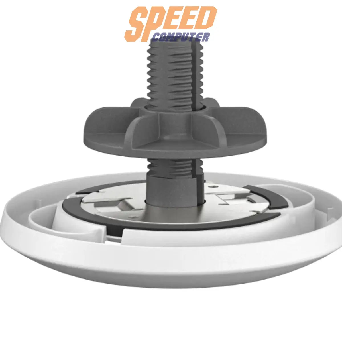 ตัวยึดไมโครโฟน Logitech รุ่น Rally Mic Pod Mount (LORALLY MICPODMOUNT) สำหรับติดตั้งไมค์บนโต๊ะหรือใต้โต๊ะ ให้การจัดสายเรียบร้อยและใช้งานสะดวกในห้องประชุม