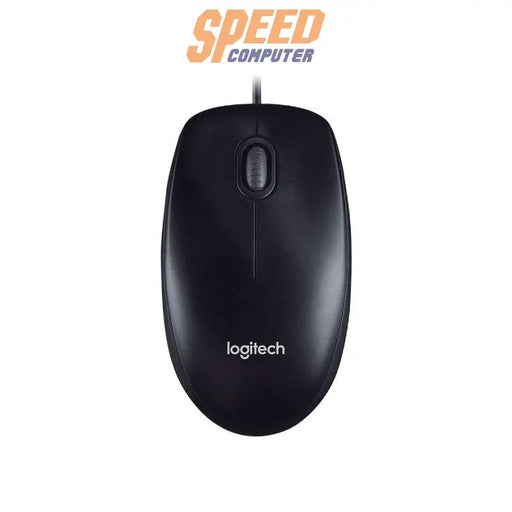 เมาส์ Logitech M100R สีดำ - SpeedCom