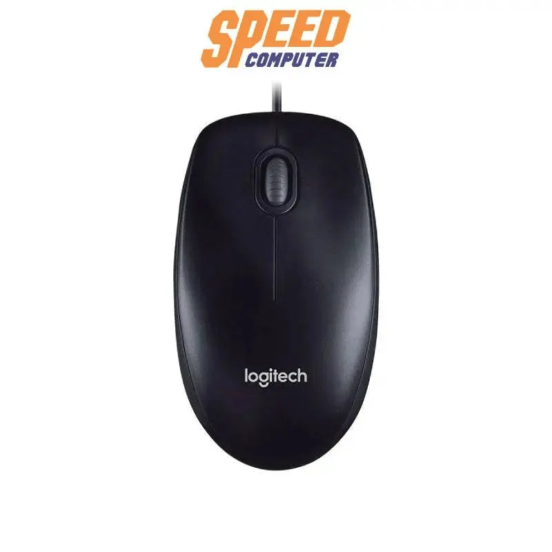 เมาส์ Logitech M100R สีดำ - SpeedCom