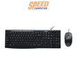คีย์บอร์ดและเมาท์ Logitech MK200 สีดำSpeedCom