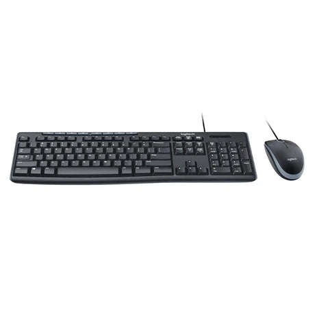 คีย์บอร์ดและเมาท์ Logitech MK200 สีดำ