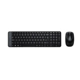 คีย์บอร์ดและเมาส์ไร้สาย Logitech MK220 สีดำ