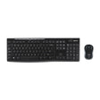 คีย์บอร์ดและเมาส์ไร้สาย Logitech MK270R สีดำ