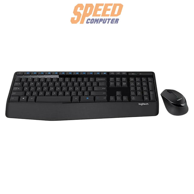 คีย์บอร์ดและเมาท์ไร้สาย Logitech MK345 สีดำ - SpeedCom