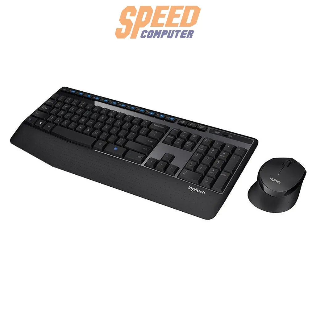 คีย์บอร์ดและเมาท์ไร้สาย Logitech MK345 สีดำ - SpeedCom