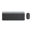 คีย์บอร์ดและเมาส์ไร้สาย Logitech MK470 SLIM