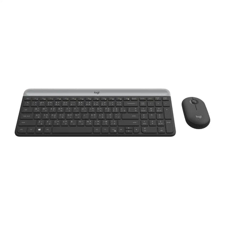 คีย์บอร์ดและเมาส์ไร้สาย Logitech MK470 SLIM