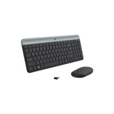 คีย์บอร์ดและเมาส์ไร้สาย Logitech MK470 SLIM