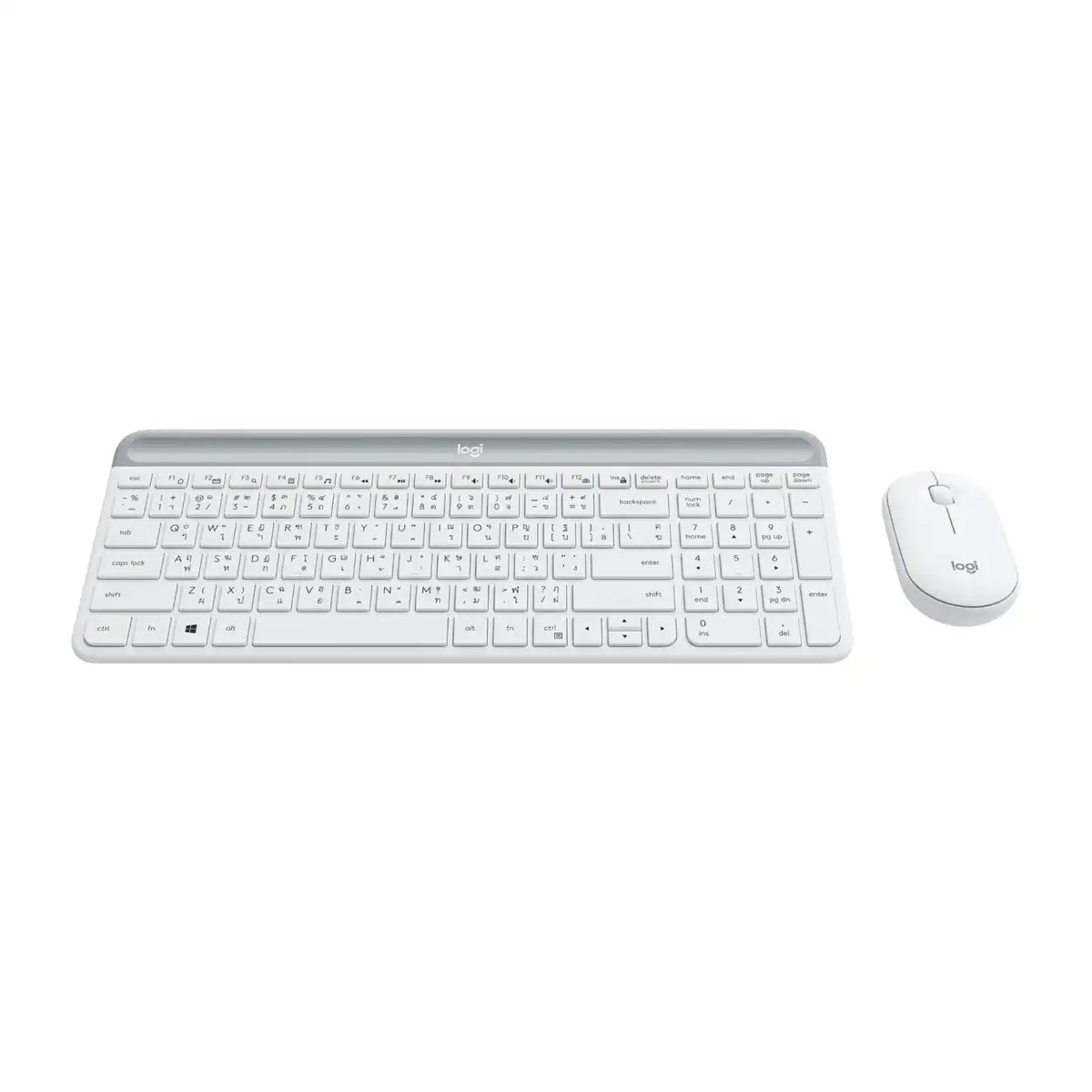 คีย์บอร์ดและเมาส์ไร้สาย Logitech MK470 SLIM