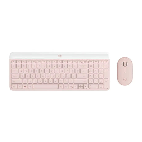 คีย์บอร์ดและเมาส์ไร้สาย Logitech MK470 SLIM