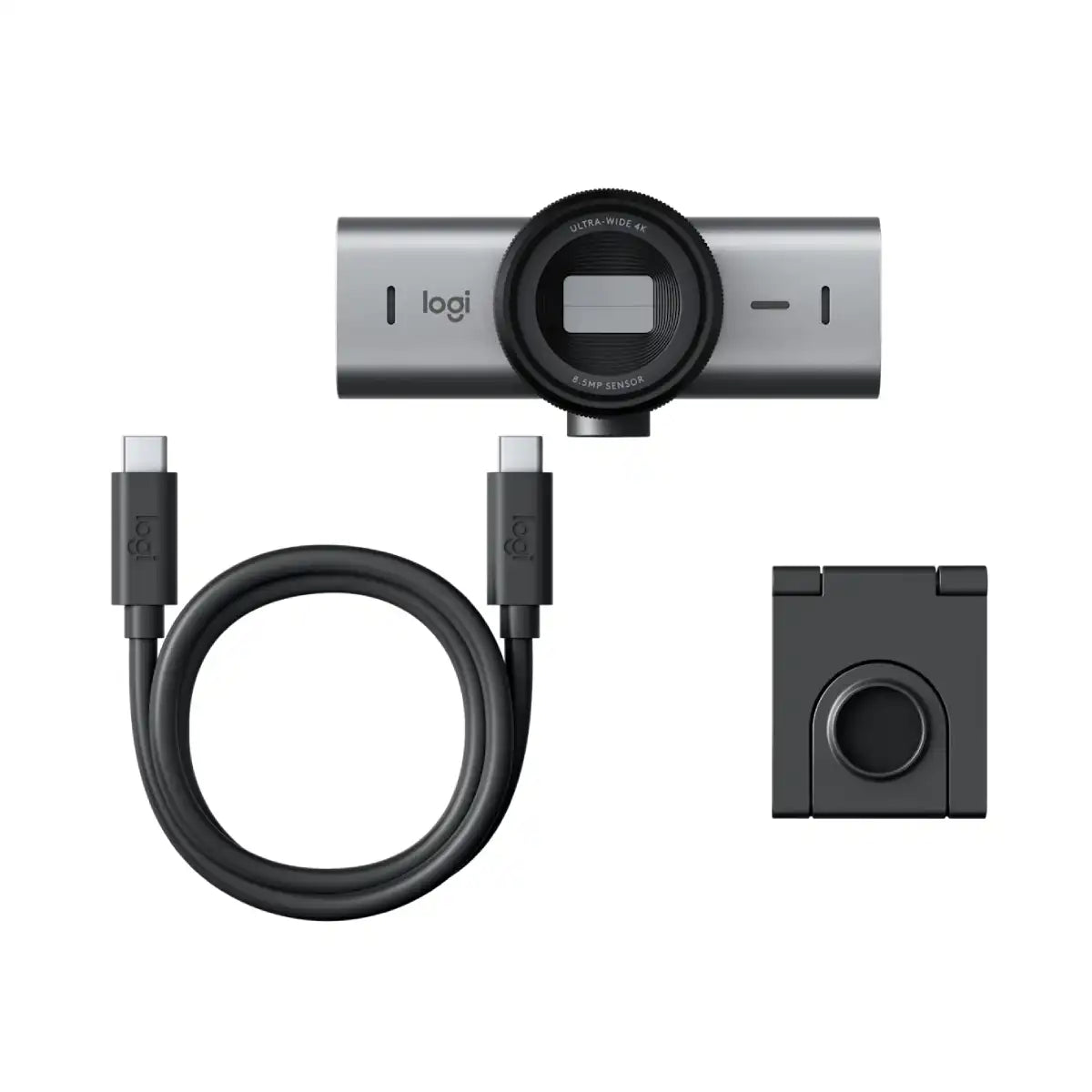 กล้องเว็บแคม Logitech MX BRIO Ultra HD 4k สีดำ (Graphite)