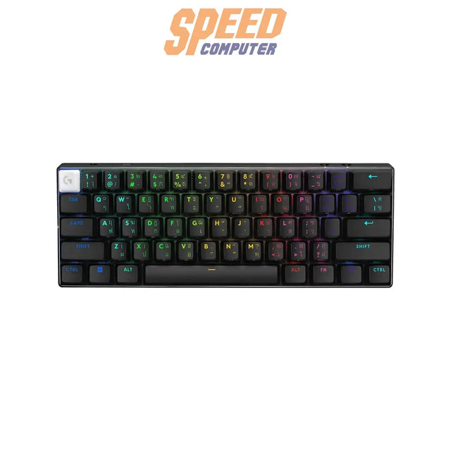 คีย์บอร์ดไร้สาย Logitech PRO X 60 LightspeedSpeedCom