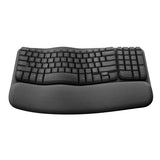 คีย์บอร์ด Logitech Wave Keys 2.4GHz Wireless Graphite - SpeedCom