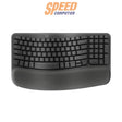 คีย์บอร์ด Logitech Wave Keys 2.4GHz Wireless Graphite - SpeedCom