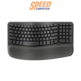 คีย์บอร์ด Logitech Wave Keys 2.4GHz Wireless Graphite - SpeedCom