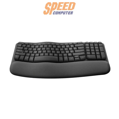 คีย์บอร์ด Logitech Wave Keys 2.4GHz Wireless Graphite - SpeedCom