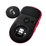 เมาส์ไร้สาย Logitech G PRO X3 SUPERSTRIKE Wireless Gaming Mouse สีชมพู - SpeedCom