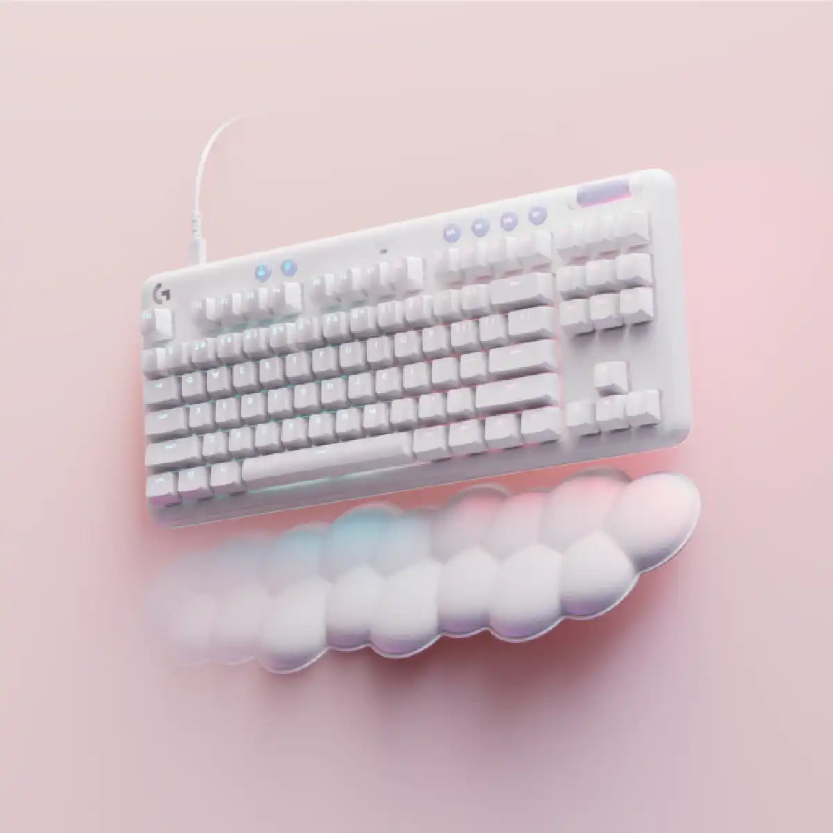 คีย์บอร์ด Logitech Gaming G713 Tkl Tenkeyless สีขาว