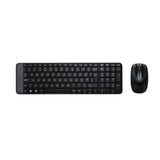 คีย์บอร์ดและเมาส์ไร้สาย Logitech MK220 สีดำ