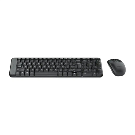 คีย์บอร์ดและเมาส์ไร้สาย Logitech MK220 สีดำ