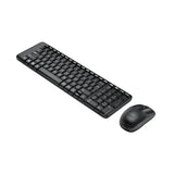 คีย์บอร์ดและเมาส์ไร้สาย Logitech MK220 สีดำ