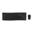คีย์บอร์ดและเมาส์ไร้สาย Logitech MK270R สีดำ