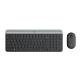 คีย์บอร์ดและเมาส์ไร้สาย Logitech MK470 SLIM