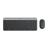 คีย์บอร์ดและเมาส์ไร้สาย Logitech MK470 SLIM
