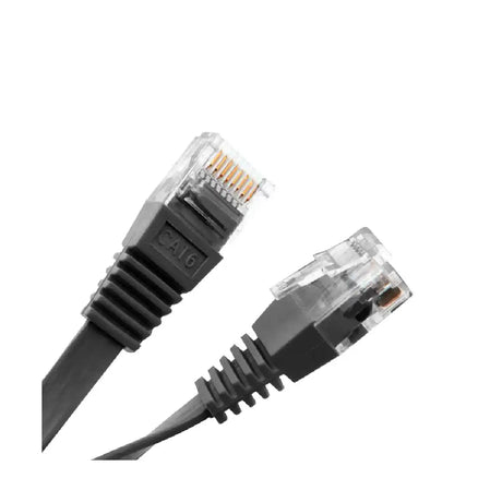 สายแลน MAZER M-CAT6F10000-BK RJ-45 CAT6 Flat Cable 10 Meter สีดำ