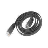 สายแลน MAZER M-CAT7F500-BK RJ-45 CAT7 Flat Cable 5 Meter สีดำ