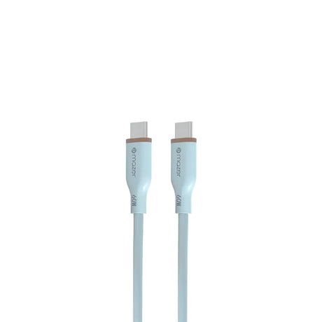สายชาร์จ Mazer UltraFlex USB C to C 60W 2M Flex Silicon Cable